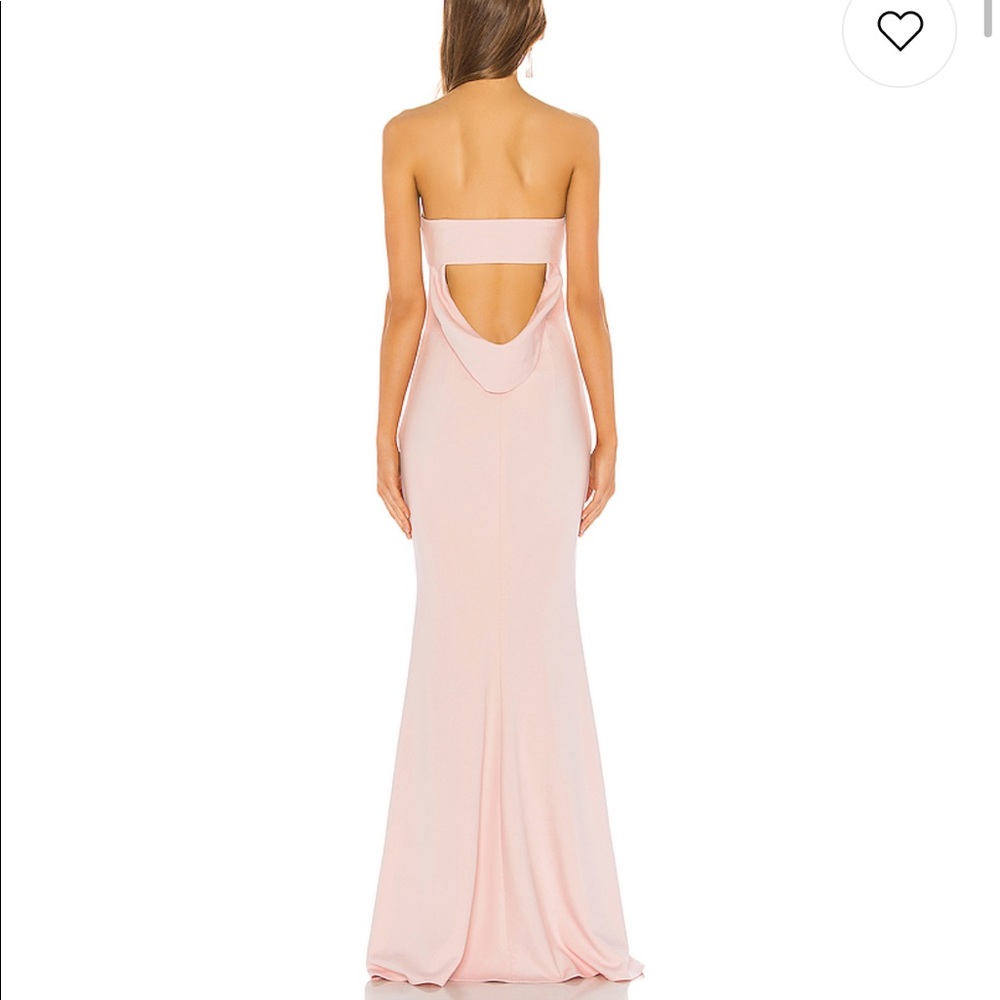 COPY - Katie May Mary Kate gown in blush NWT